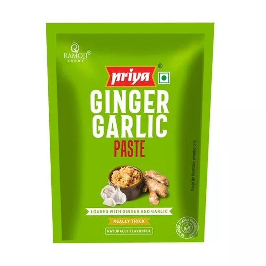 Priya Ginger Garlic Paste 200gm - 200 gm