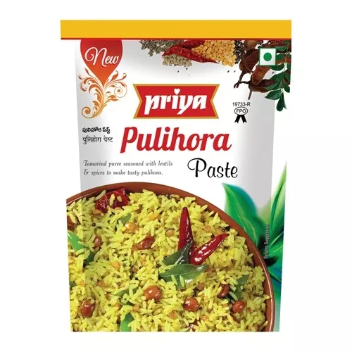 Priya Instant Pulihora Paste - 100gm