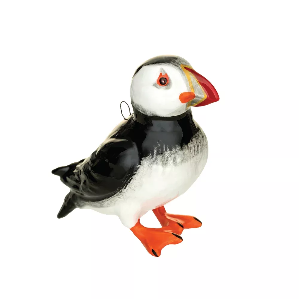 Puffin Ceramic Ornament
