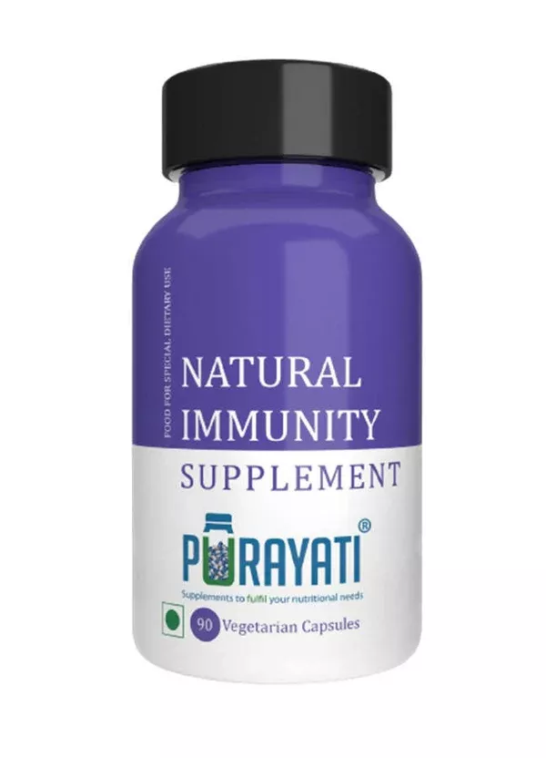 Purayati Natural Immunity Supplement Capsules - 90 capsules