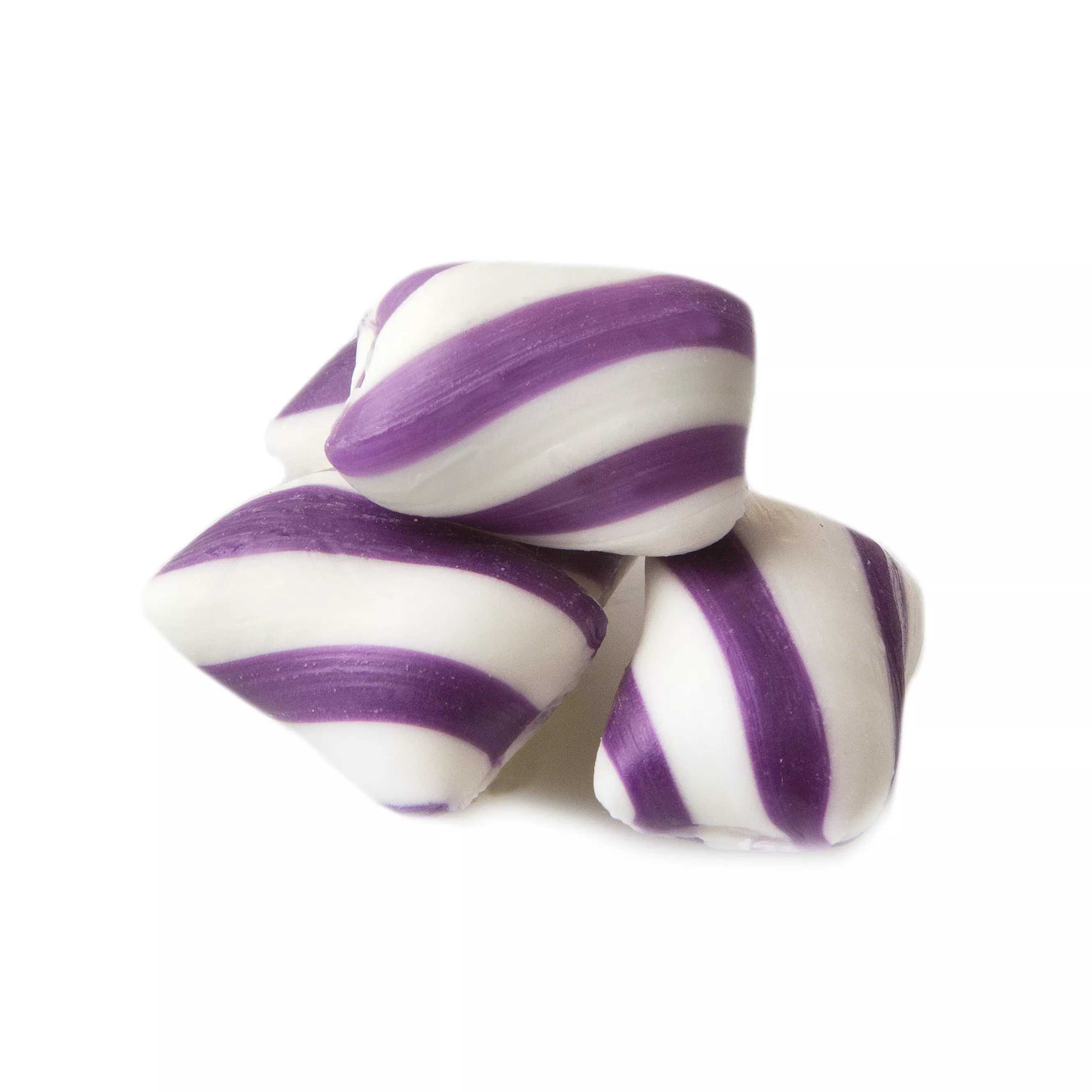 Purple & White Twist Hard Candy