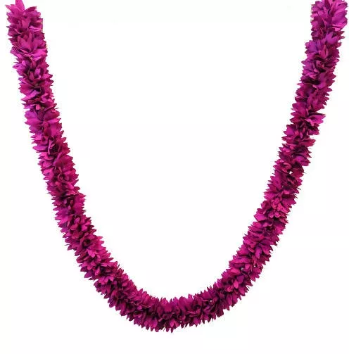 Reusable & Washable Fabric Garlands For God Frames - Purple