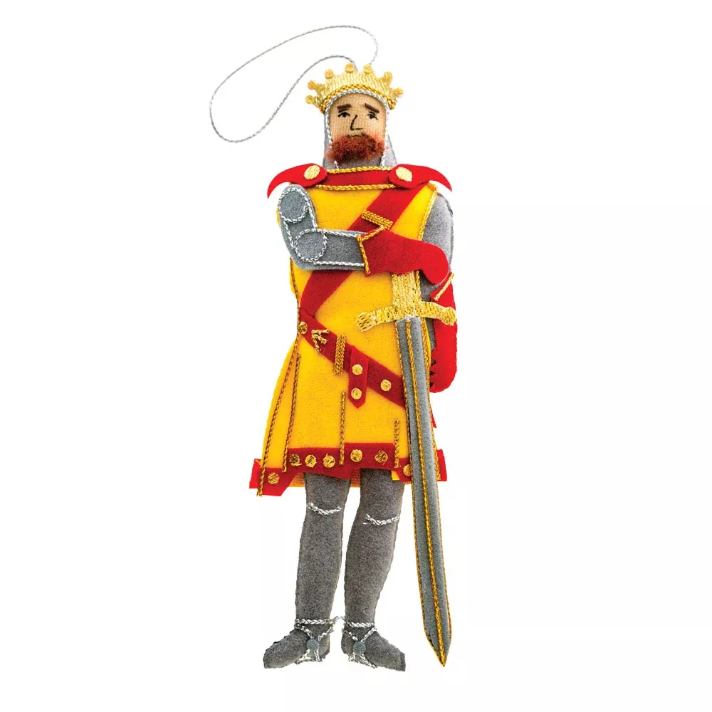 Robert the Bruce Felt Ornament