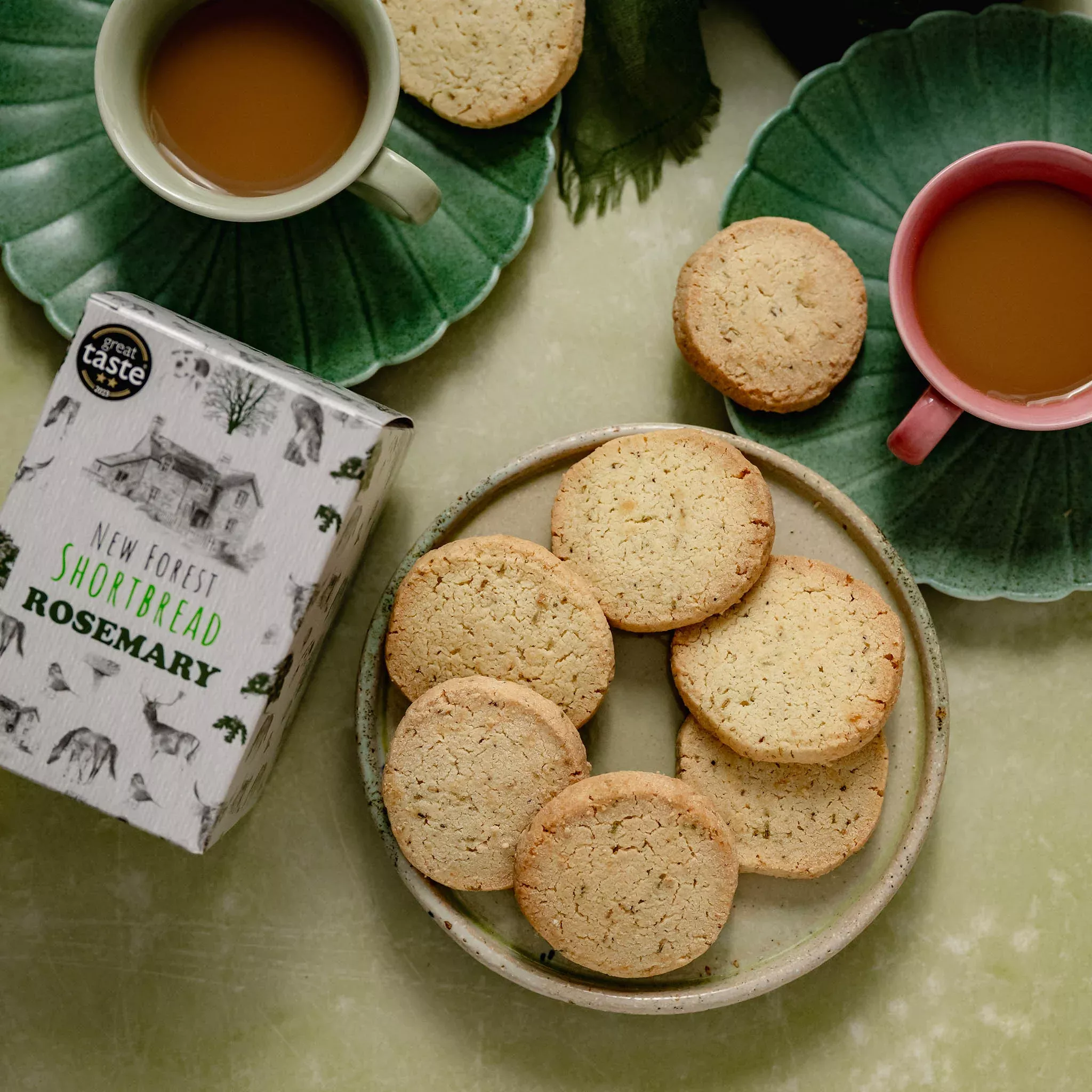 Rosemary Flavoured New Forest Shortbread - Box of 8