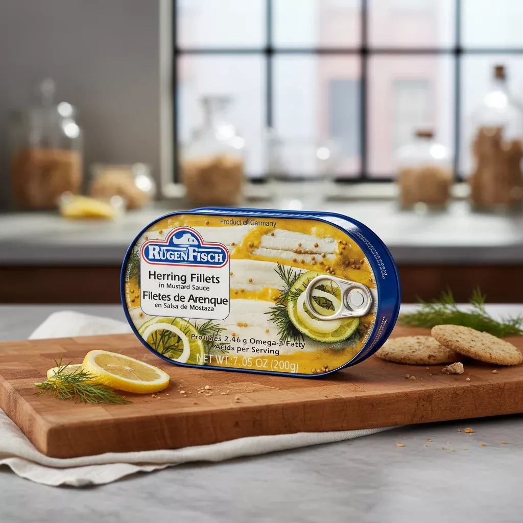 RugenFisch Herring Fillets in Mustard Sauce