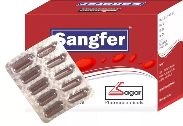 Sagar Ayurveda Sangfer Capsules - 120 tabs