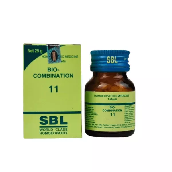 SBL Homeopathy Bio-Combination 11 Tablet - 25 gm