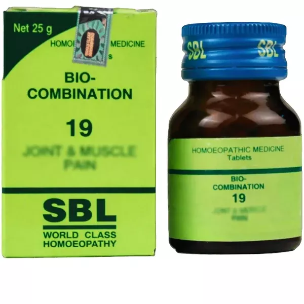 SBL Homeopathy Bio-Combination 19 Tablets - 25 gm