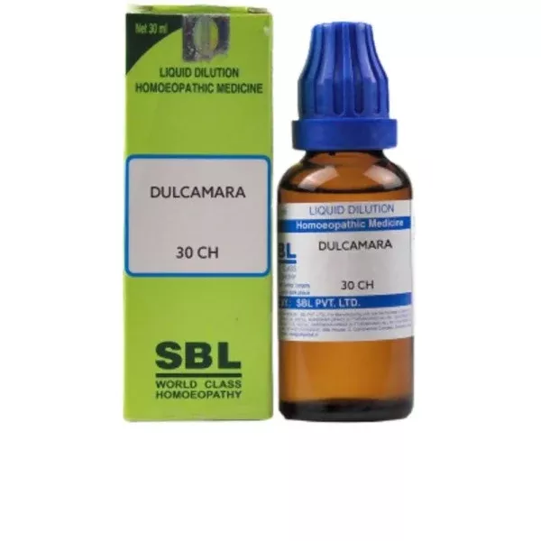 SBL Homeopathy Dulcamara Dilution - 3 CH - 30 ml