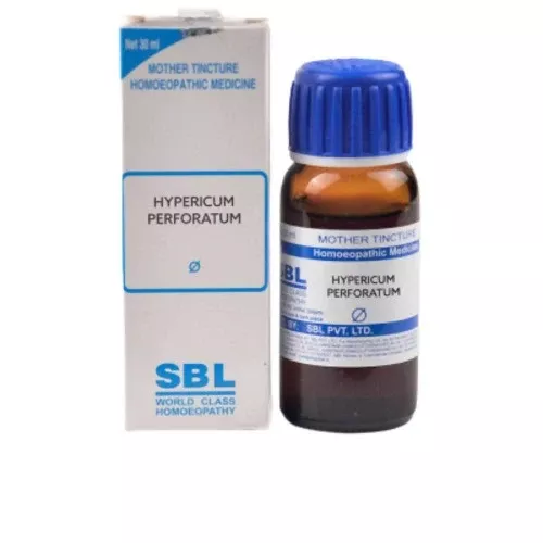 SBL Homeopathy Hypericum Perforatum Mother Tincture Q - 30 ml