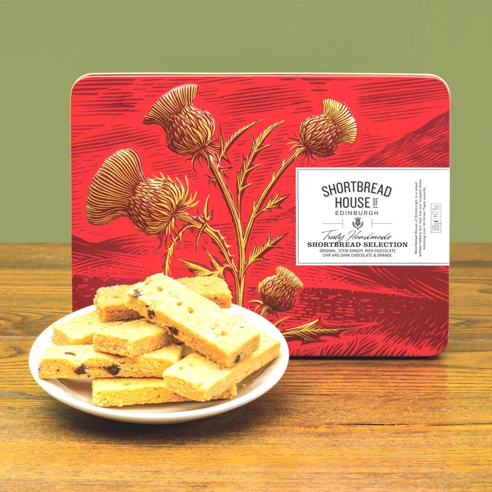 Shortbread Selection Tin - 17.6oz