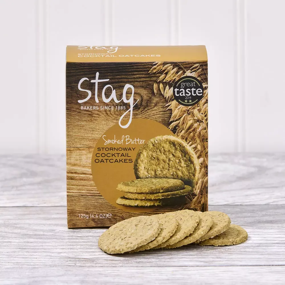 Smoked Butter Oatcakes