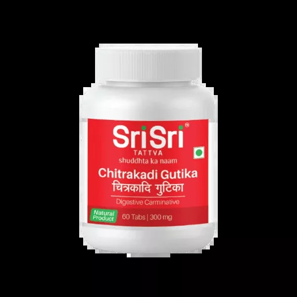 Sri Sri Tattva Chitrakadi Gutika - 60 tabs - Pack of 1