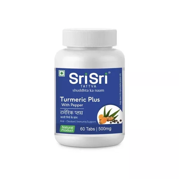 Sri Sri Tattva Turmeric Tablets/ Turmeric Plus - 60 tabs