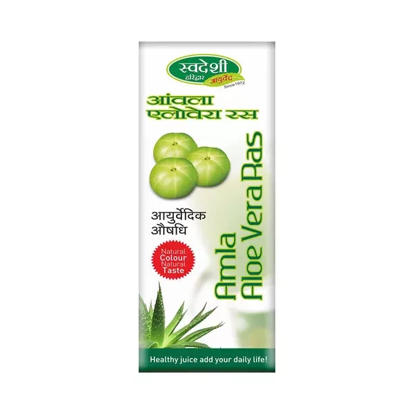 Swadeshi Amla Aloe Vera Ras - 500 ml