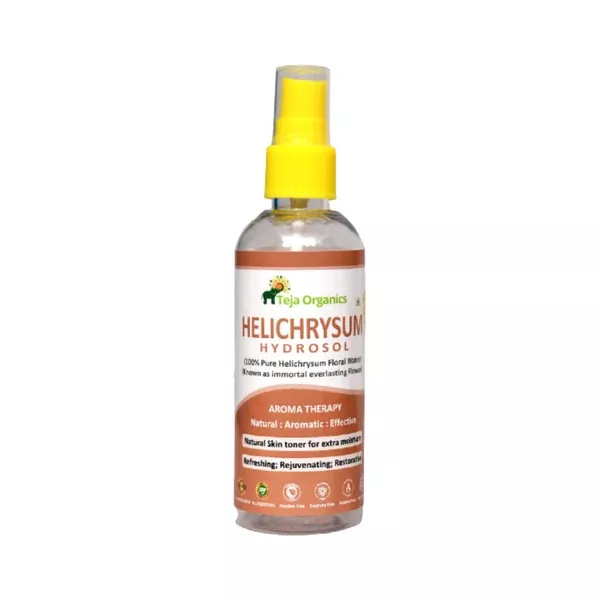 Teja Organics Helichrysum Hydrosol - 100 ml