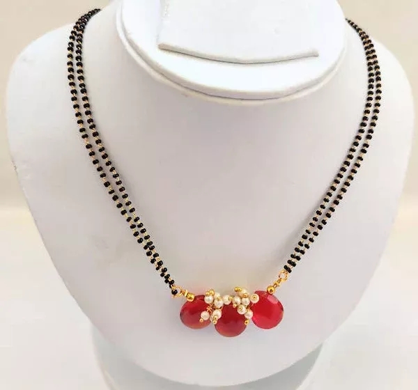 Trendy Beautiful Designer Beaded Mangalsutra