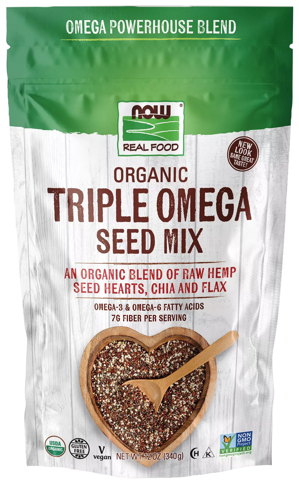 Triple Omega Seed Mix, Organic