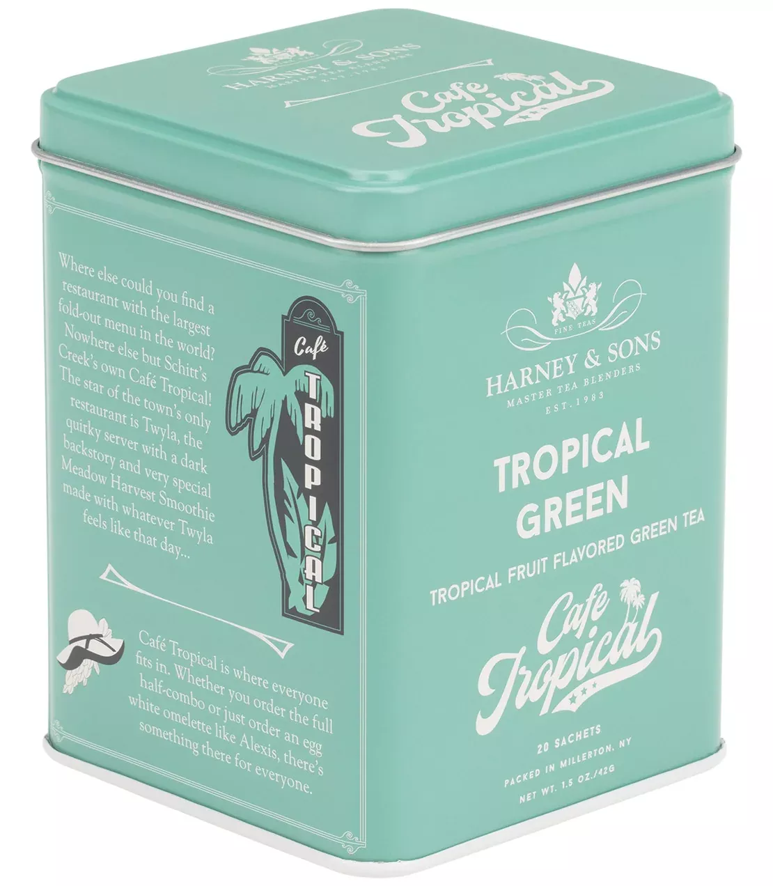 Tropical Green, Tin of 20 Sachets