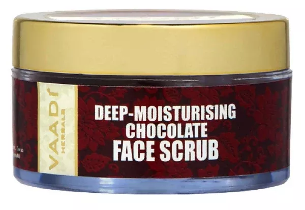 Vaadi Herbals Deep Moisturising Chocolate Face Scrub - 50 Gm