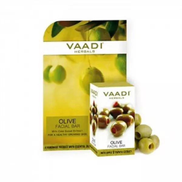 Vaadi Herbals Olive Facial Bar - 25 Gm