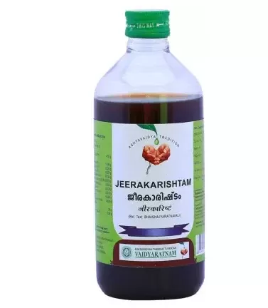 Vaidyaratnam Jeerakarishtam - 450 ml - Pack of 1