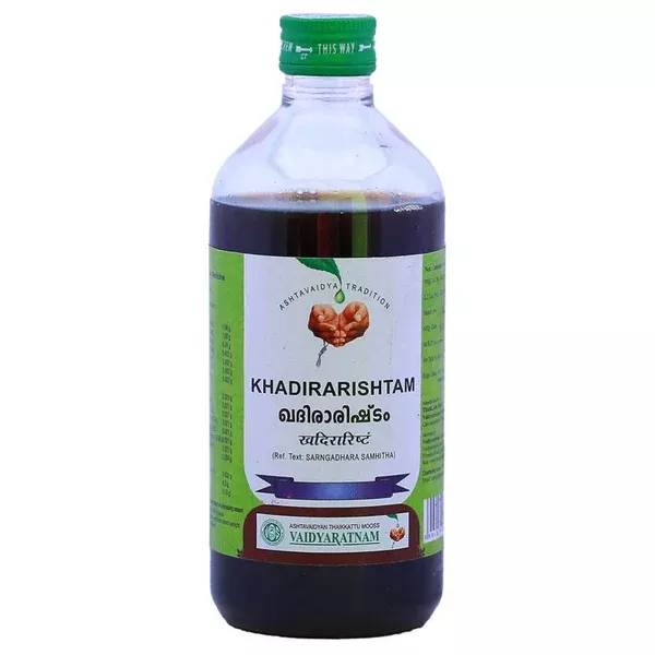 Vaidyaratnam Khadirarishtam - 450 ml