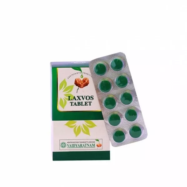 Vaidyaratnam Laxvos Tablets - 10 Tablets