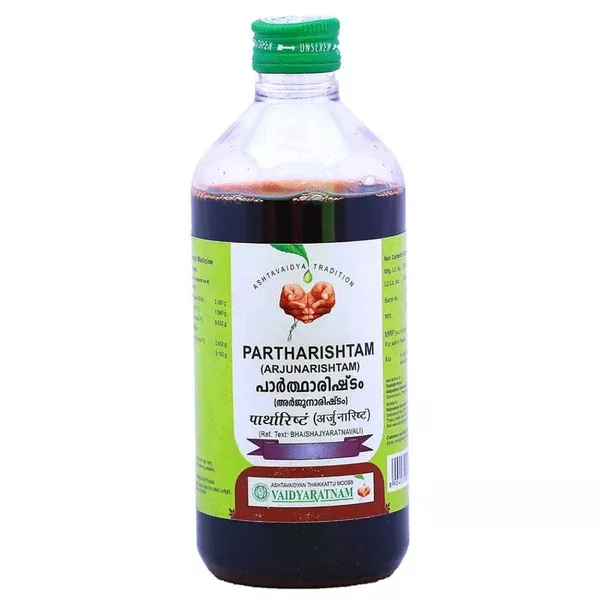 Vaidyaratnam Partharishtam (Arjunarishtam) - 450 ml