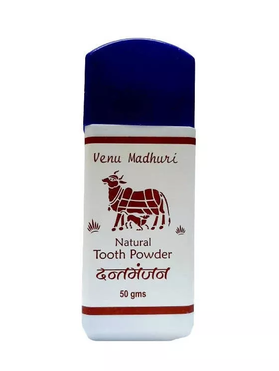 Venu Madhuri Natural Tooth Powder - 50 gm