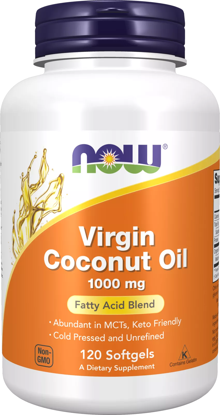 Virgin Coconut Oil 1000 mg Softgels