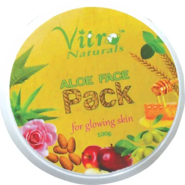 Vitro Naturals Aloe Face Pack - 100 Gm