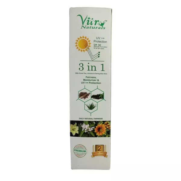 Vitro Naturals Aloe Sun Screen & Moisturizing Lotion
