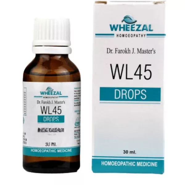 Wheezal Homeopathy WL45 Drops - 30 ml
