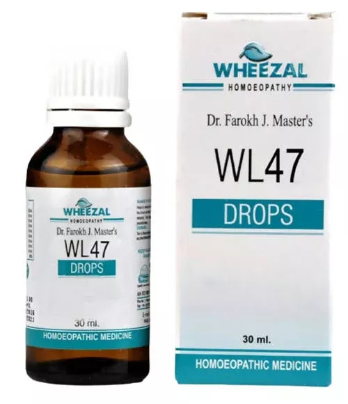 Wheezal Homeopathy WL47 Drops - Pack of 2 - 30 ml