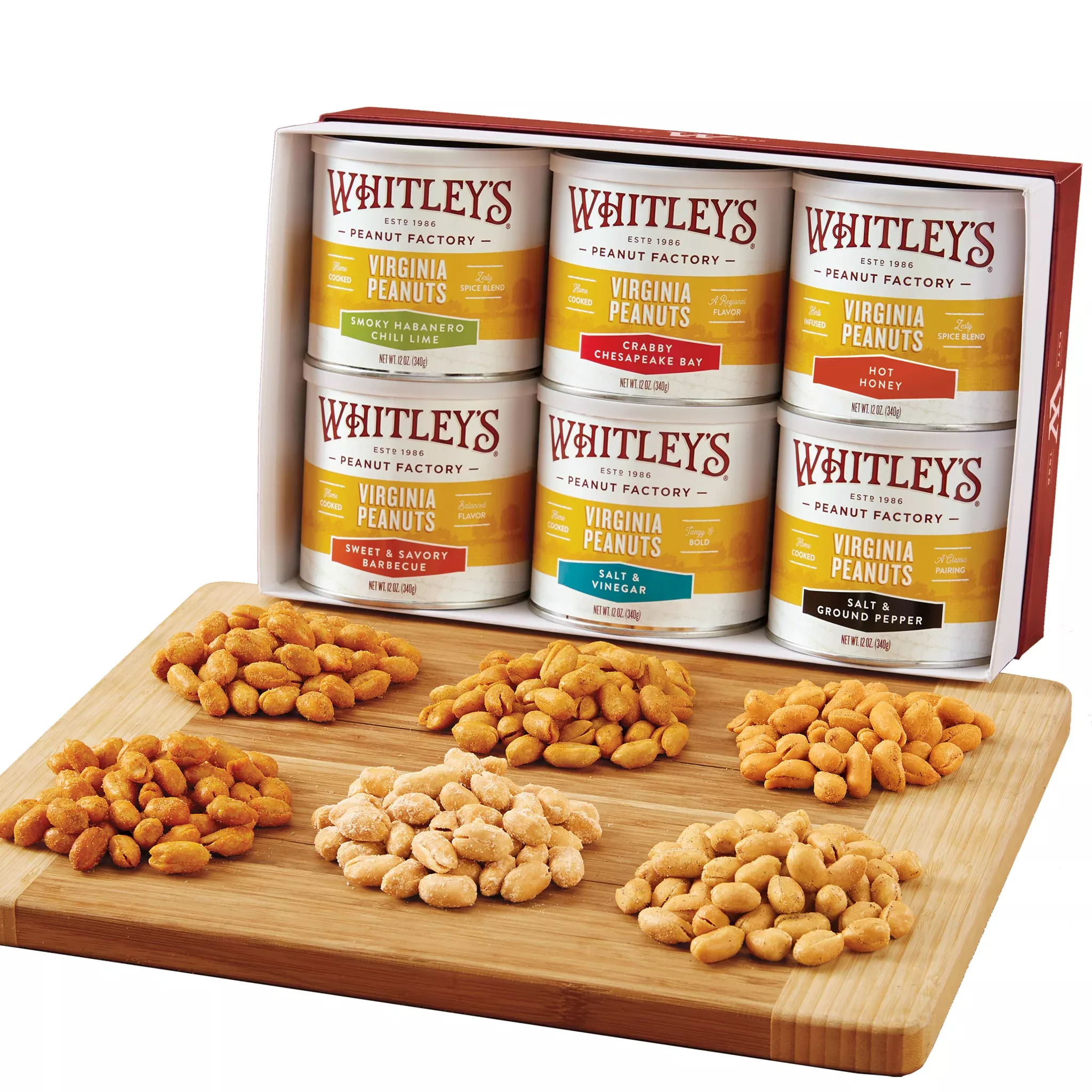Whitley's 6 Pack Seasoned Sampler