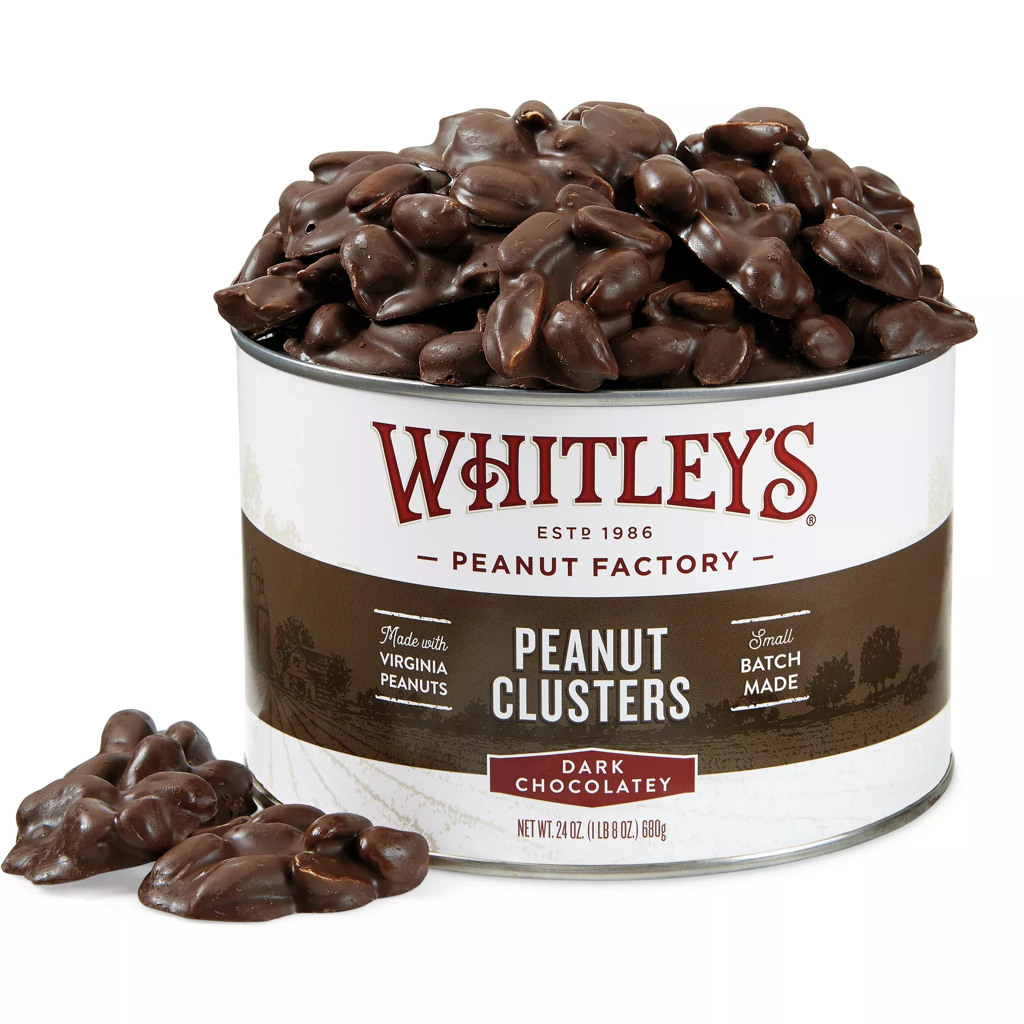 Whitley's Dark Chocolatey Peanut Clusters
