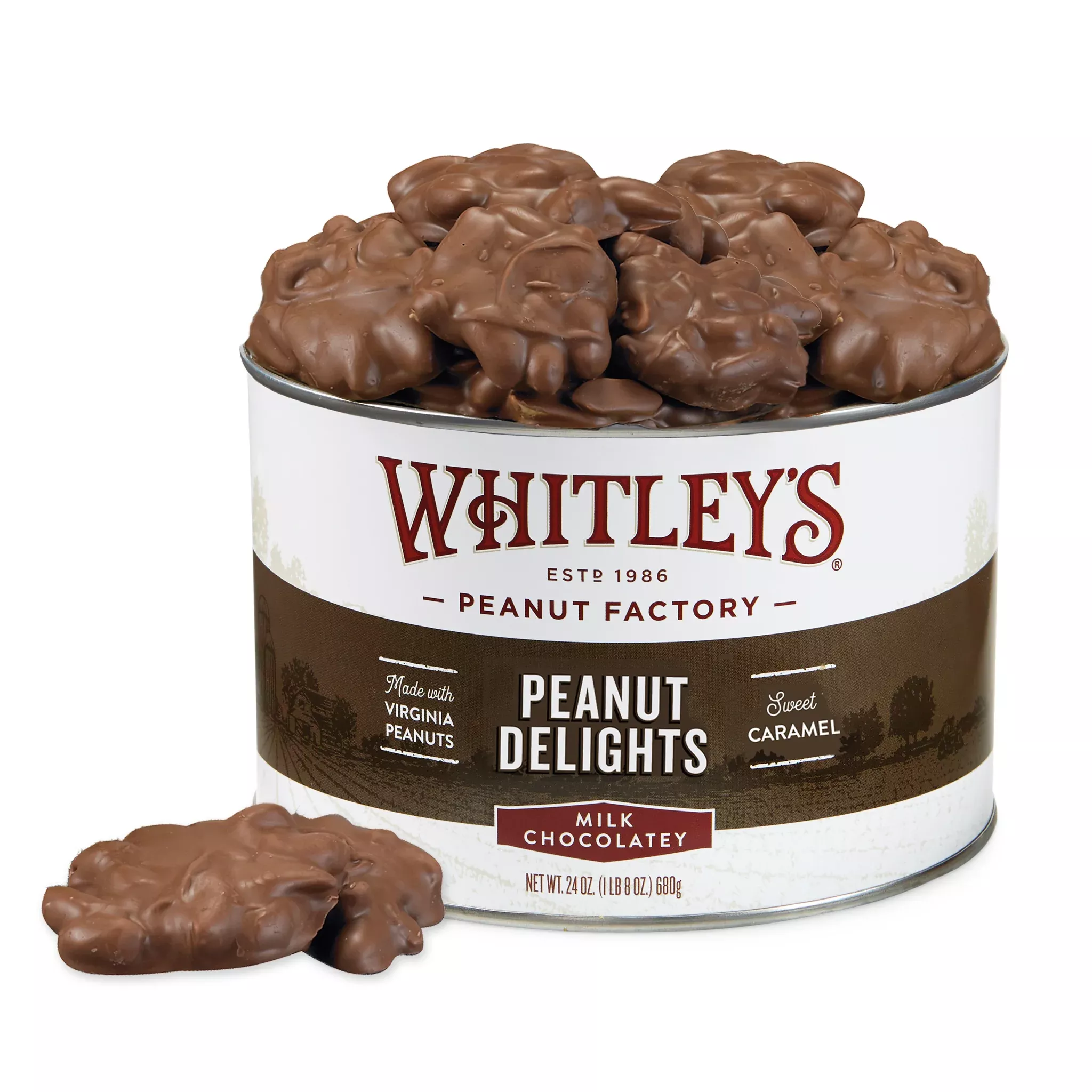Whitley's Milk Chocolatey Peanut Delights