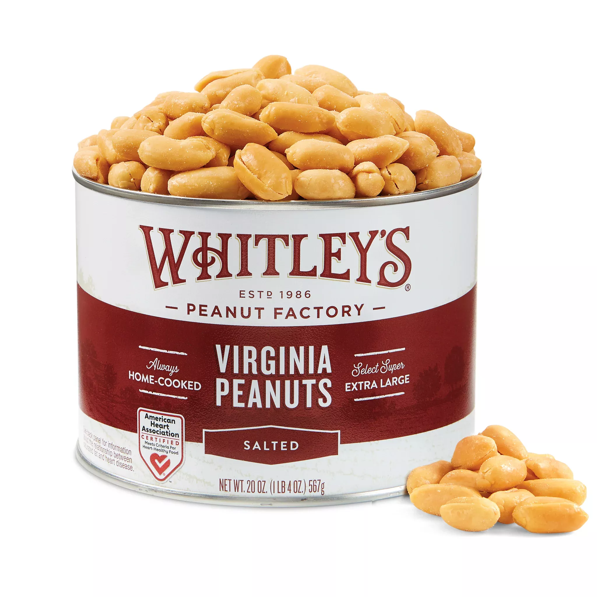 Whitley's Salted Virginia Peanuts