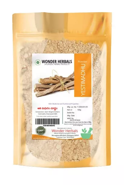 Wonder Herbals Athimadhuram Powder - 100 gm