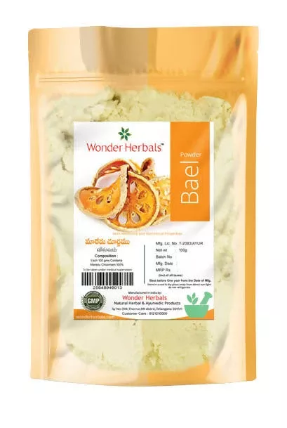 Wonder Herbals Bael (Maredu) Powder - 100 gm