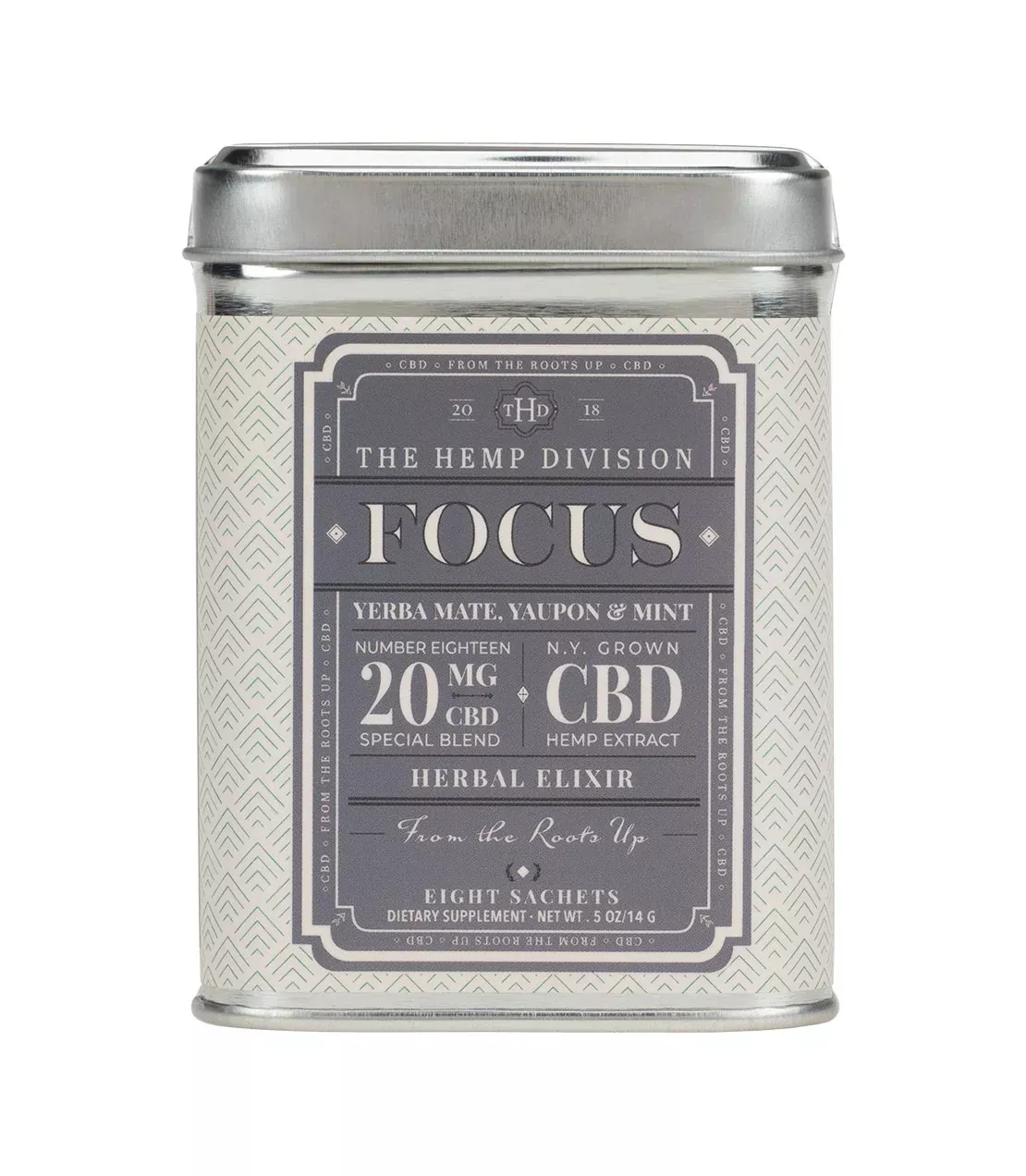 Yerba Mate, Yaupon & Mint – Focus