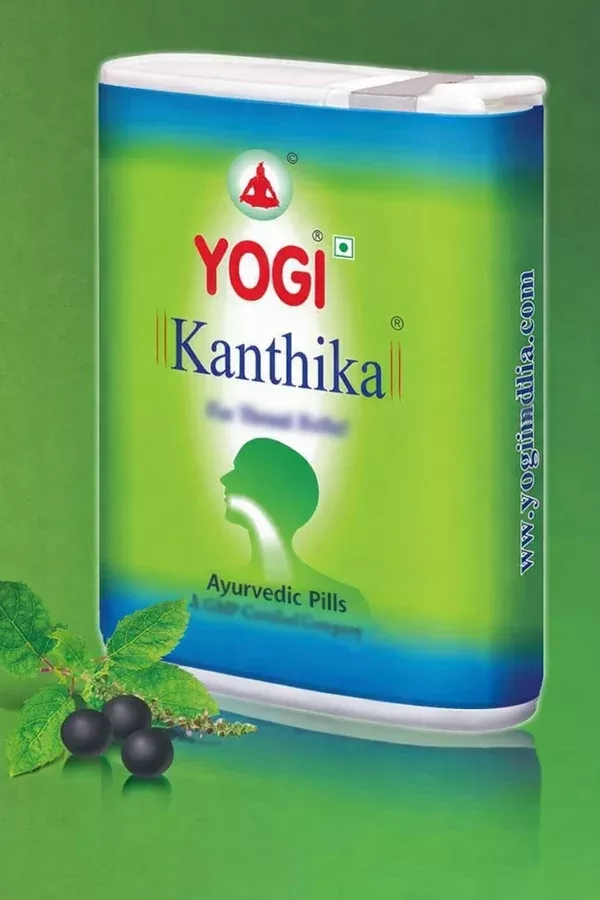 Yogi Kanthika Throat Relief Tablets - 140 tabs