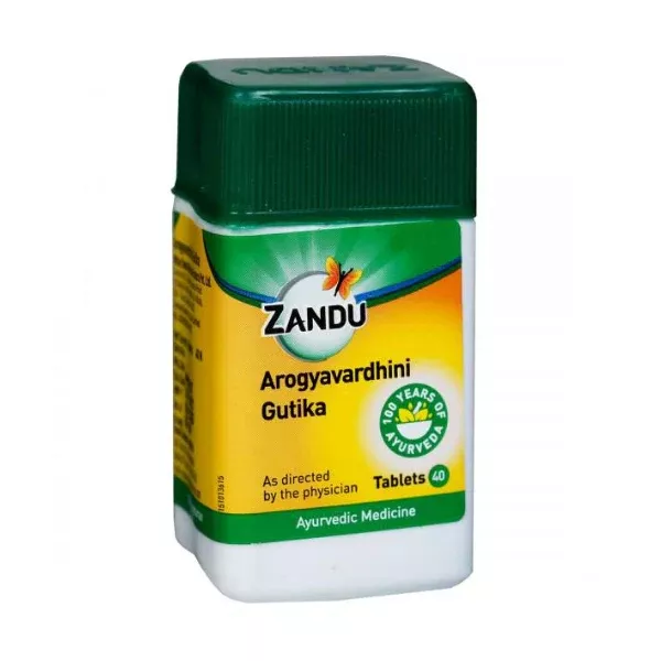 Zandu Arogyavardhini Gutika 40 Tab