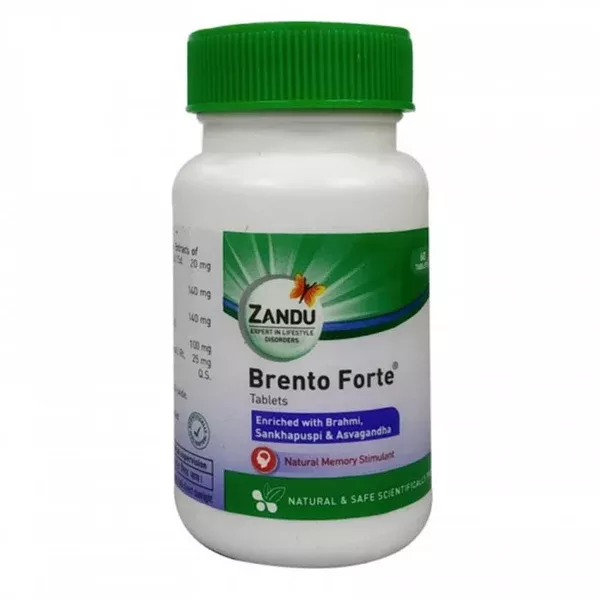 Zandu Brento Forte Tablet - 60 tabs