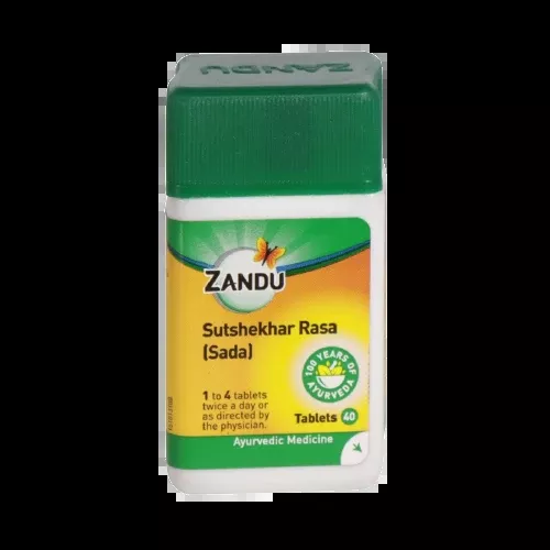 Zandu Sutshekhar Rasa (Sada) - 40 tabs