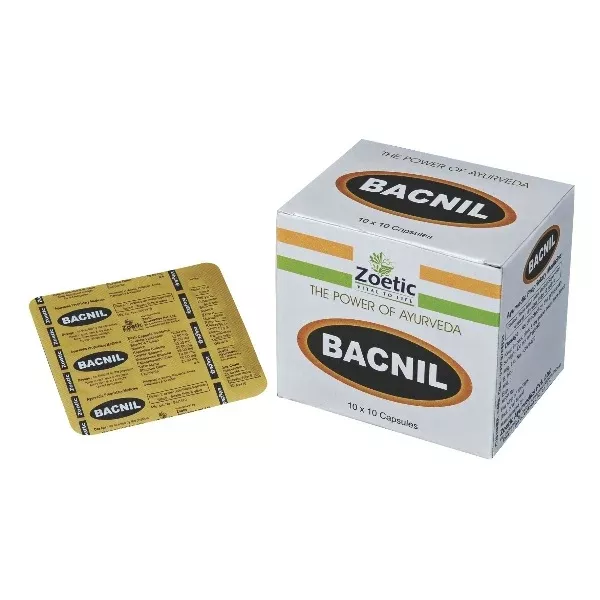 Zeotic Ayurveda Bacnil Capsules - 100 capsules