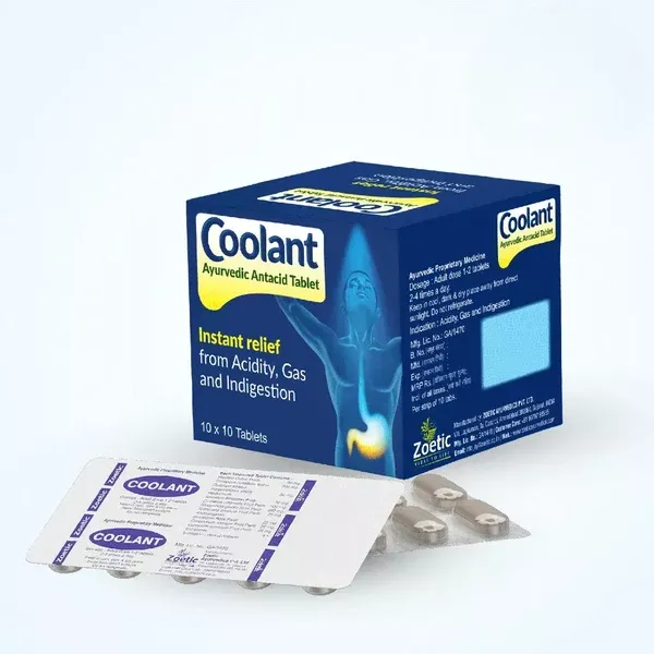 Zeotic Ayurveda Coolant Tablet - 100 tabs