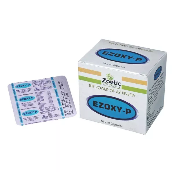 Zeotic Ayurveda Ezoxy-P Capsules - 100 caps