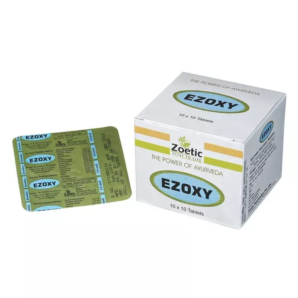 Zeotic Ayurveda Ezoxy Tablet - 100 tab